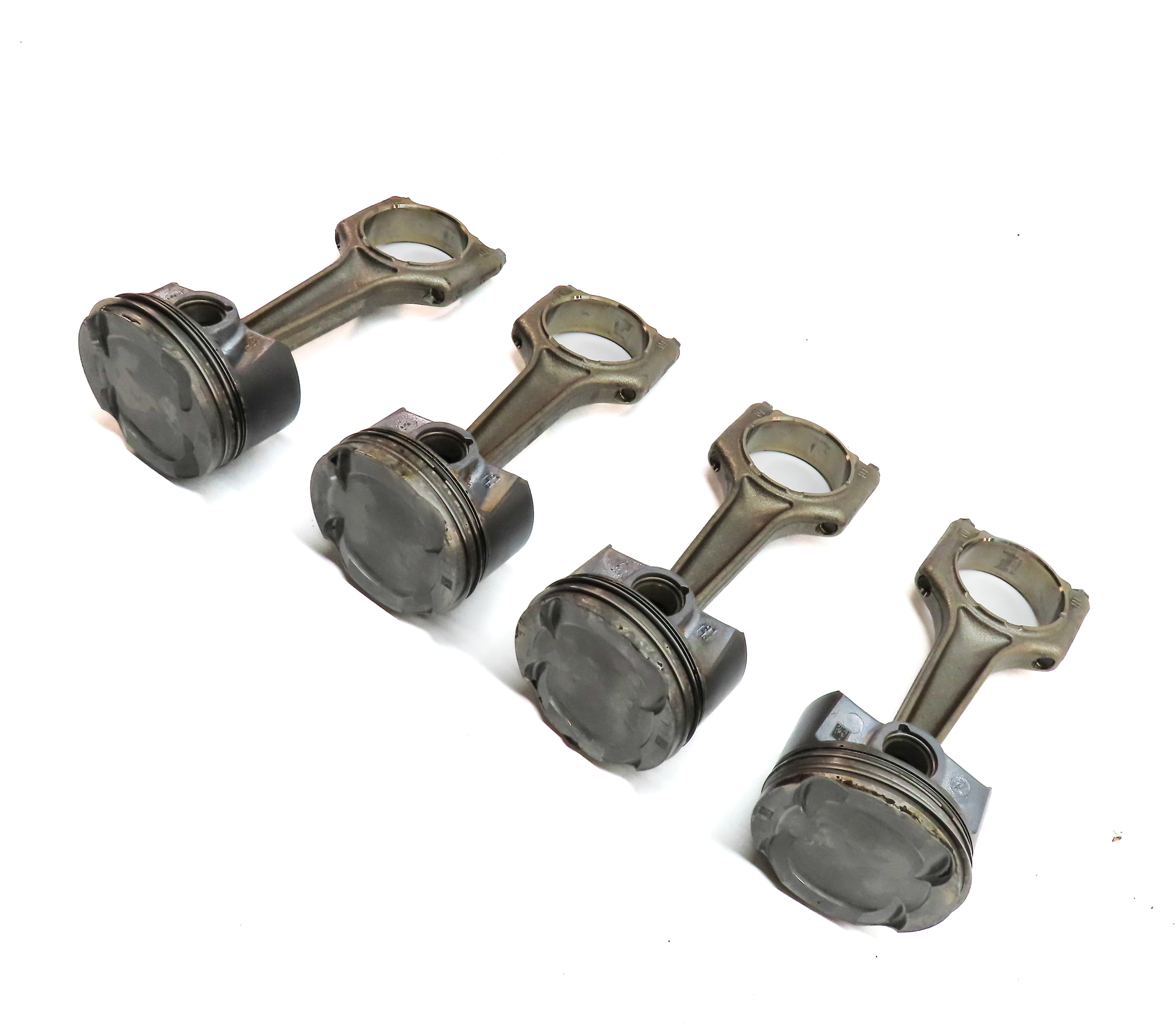 16-19 BMW 330E HYBRID (F30) 2.0L B48B20A ENGINE PISTON & CONNECTING ROD SET-4 — exact item pictured